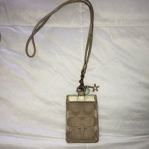 Coach keychain/cardholder